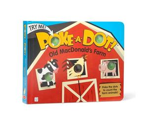 Melissa & Doug: Poke-a-Dot - Old MacDonald’s Farm (Libro Interattivo per Bambini con Pulsanti Pop-up)
