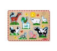 Melissa & Doug Puzzle Sonoro - Animali Da Fattoria