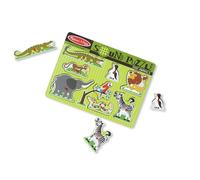Melissa & Doug Zoo Animals Puzzle 8 Pieces Giallo Bambini
