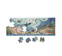 Melissa & Doug Puzzle da pavimento "Cerca e trova sotto le onde" (48 pezzi lunghi oltre 4 piedi) - Certificato