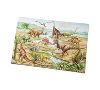 Melissa & Doug Puzzle da Pavimento in Cartone - 48 Pezzi giganti Dinosauri, Giocattoli per Lo Sviluppo, Gioco Educativo, Giochi creativi, Regalo Bambini Bambine di 3 4 5 6 Anni