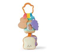 Melissa & Doug -Sandwich, Giocattolo Multisensoriale, Abilità motorie, Giocattolo da appendere con anelli da mordere e afferrare, Giocattolo sensoriale, 6 mesi, Regalo per bambino e bambina