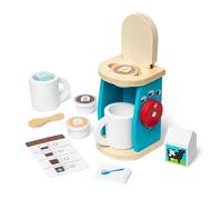 Melissa & Doug Set Di Legno Teiera Per Preparare E Servire Il tè, Giocattoli di ruolo, Giochi in legno, Giocattoli Montessori, Regalo per Bambina E Bambino dai 3 4 5 6 7 Anni