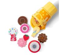 Melissa & Doug - Set di Torte e Biscotti da Portare in Viaggio - Giocattoli in Legno