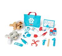 Melissa & Doug Set Per Piccoli Veterinari - Gioco da Veterinari con Attrezzi, Peluche Cane e Gatto, Gioco Educativo, Giochi di Imitazione Montessori per Bambino e Bambina, 3+ Anni