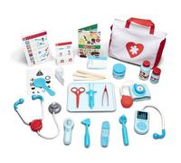 Melissa & Doug Set Piccoli Dottori - Gioco per Fare il Dottore o il Paziente, Gioco Educativo, Giochi di Imitazione Montessori per Bambino e Bambina, 3+ Anni