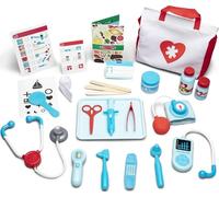 Melissa & Doug Set da Gioco Kit da Medico, Giocattoli di Ruolo, 25 Pezzi, Gioca a Fare il Dottore O il Paziente, Gioco di Ruolo, Gioco Educativo, Regalo Bambini Bambine di 3, 4, 5, 6, 7