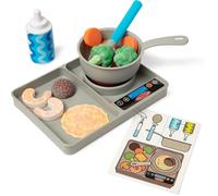 Melissa & Doug Simmer & Stir Stovetop Play Set with Water Wow! Color Reveal Play Food Preschool Toy Ages 3+