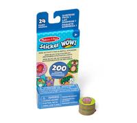 Melissa & Doug Sticker Wow Mini Blocco attività e 200 Adesivi di Ricarica per Giocattolo Fidget Timbratore per Lavoretti Artistici da Collezione - Adesivi Assortiti a Sorpresa