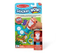 Melissa & Doug Sticker WOW Sticker Stamper and 24-Page Activity Pad, 300 Sticker