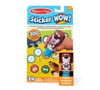 Melissa & Doug Sticker WOW! Timbratore di Adesivi e Blocco Attività di 24 Pagine, 300 Adesivi, Personaggio da Collezione Giocattolo Fidget per Lavoretti Artistici - Cane