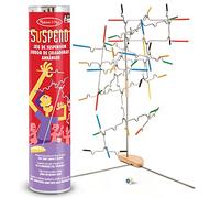 Melissa & Doug Suspend - Gioco Da Tavolo per Famiglie con Torre Di Legno, Gioco educativo per Bambini, Idee Regalo Originale, 8+ Anni - Certificati FSC