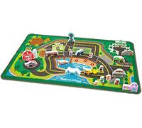 Melissa & Doug Tappeto da Gioco Paw Patrol, Chase Marshall Skye Rubble, Giochi in legno per bambini, Giochi creativi, Regalo Bambini Bambine 3 4 5 6 7 8 Anni