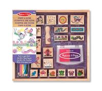 Melissa & Doug Timbrini per Bambini I Set Stampi Fate I Lavoretti Creativi per Bambini | Timbri Bambini I Set Timbri I Inchiostro per Timbri Lavabile I Regalo per Bambina e Bambino 3 4 5 6 Anni