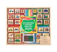Melissa & Doug Timbrini per Bambini I Set Stampi Veicoli I Lavoretti Creativi per Bambini | Timbri Bambini I Set Timbri I Inchiostro per Timbri Lavabile I Regalo per Bambina e Bambino 3 4 5 6 Anni