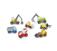 Melissa & Doug Veicoli Da Cantiere Di Legno