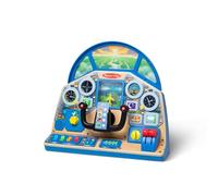 Melissa & Doug Volante da Pilota Giocattolo - Strumento di Controllo Interattivo , Gioco Educativo per Pilota Aereo, Regalo per Bambini e Bambine, 3+ Anni - Certificati FSC