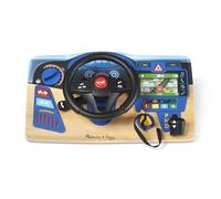Melissa & Doug Volante Giocattolo per Bambini - Gioco Interattivo con Suoni e Pulsanti Colorati, Simulatore Guida, Regalo Educativo per Bambini e Bambine, 3+ Anni - Certificati FSC