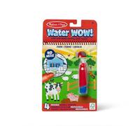 Melissa & Doug Water Wow | Libro Magico da Colorare con la Penna, a Tema Fattoria | Album da Colorare con Pennarelli ad Acqua | Giochi da Viaggio per Bambini dai 3 ai 7 Anni