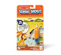 Melissa & Doug Water Wow| Libro Magico da Colorare con la Penna Magica a Tema Safari| Album da Colorare con Pennarelli ad Acqua | Giochi da Viaggio per Bambini dai 3 ai 7 Anni