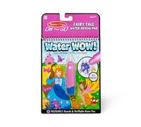 Melissa & Doug Water Wow Magic Book | Libro Magico da Colorare con la Penna a Tema Favole | Album con Pennarelli ad Acqua | Giochi da Viaggio per Bambini dai 3 ai 7 anni