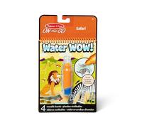 Melissa & Doug Water WOW Safari Water Reveal Travel Book Activity Pad 3+