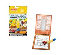 Melissa & Doug Wow Magic Water Book | Libro da Colorare con la Penna Magica a Tema Mondo Sottomarino | Album con Pennarelli ad Acqua | Giochi per Bambini dai 3 ai 7 anni