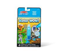 Melissa & Doug Water Wow Magic Water Book | Libro Magico da Colorare con la Penna Magica a Tema Avventura | Album da Colorare con Pennarelli ad Acqua | Giochi da Viaggio per Bambini dai 3 ai 7 anni