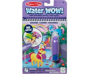 Melissa & Doug, Water Wow! Unicorno, Libro Magico Ad Acqua, 3+ | Pennello Ad Acqua, Pagine Riutilizzabili, Colori Che Appaiono Con L'Acqua, Colorare Senza Sporcare, Formato Da Viaggio