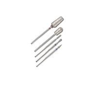 Melissa Kit Punte per Fresa Unghie e Pedicure - Set 5 Pezzi Professionale - Accessori per Rimozione Calli, Cuticole, Gel e Semipermanente - Compatibili con Tutte le Frese