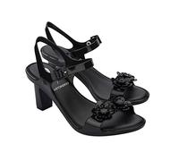 melissa Lady Emme Blossom + Viktor, Ciabatte Donna, Nero e Bianco, 37 EU