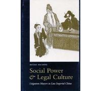 Melissa Macauley Social Power and Legal Culture (Copertina rigida)