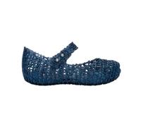 melissa Mini Campana Carta BB, Sandali Piatti Ragazze, Blu, 22/22.5 EU