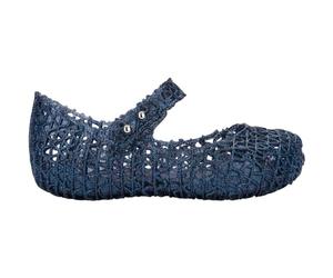 melissa Mini Campana Carta BB, Sandali Piatti Ragazze, Blu, 22/22.5 EU