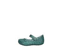 melissa Mini Campana Carta BB, Sandali Piatti Ragazze, Verde, 19/19.5 EU