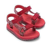 melissa Mini carta + rider I BB, sandali piatti, rosso, 24 EU, rosso, 24 EU