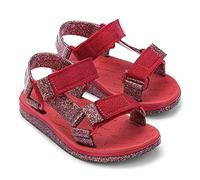 melissa Mini Papete + Rider I Inf, Sandali Bassi, Rosso, 31 EU