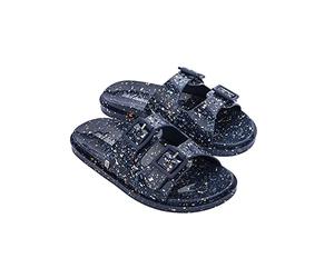 melissa Mini Wide II Inf, Sandali Piatto Ragazze, blu, 28/28.5 EU