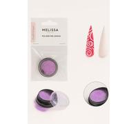 Melissa Nails - Polvere per Unghie Viola Fluo Effect | Nail Art Effetto Zucchero | Decorazioni per Smalto, Gel e Acrilico |