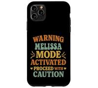 MELISSA Personalized Women's Gift Custom MELISSA Custodia per iPhone 11 Pro Max