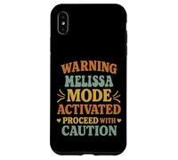 MELISSA Personalized Women's Gift Custom MELISSA Custodia per iPhone XS Max