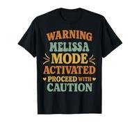 Melissa Personalized Women's Gift Custom Melissa Maglietta