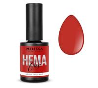 Melissa Professional Smalto Gel, Hema Free Semipermanente, Made USA, 9 Ml, Uv LED, Soak Off, Nail Polish (Rosso Tango Red)