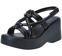 melissa Sabbia + Salinas Ad, Piattaforma Donna, Nero, 35/35.5 EU