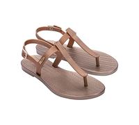 Melissa Shoes Sun Ventura Metallic Sandal, 7