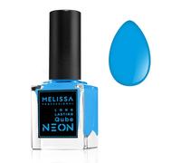 Melissa Smalto Unghie Lunga Durata Long Lasting Qube 10 Ml special Edition Effetto Neon Disco Lights, (Azzurro)