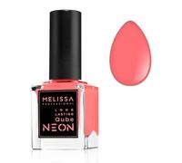 Melissa Smalto Unghie Lunga Durata Long Lasting Qube 10 Ml special Edition Effetto Neon Disco Lights, (Pesca)