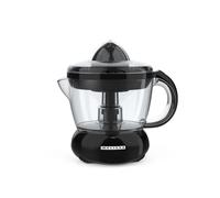 Melissa Spremiagrumi - spremiagrumi elettrico da 40 W con contenitore da 0,7 l - 2 coni per agrumi grandi e piccoli - nero