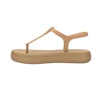 Melissa Sun Leme Sandali con Piattaforma per Donna, Beige, 35-36 EU