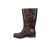 Melissa Welly - Stivali da pioggia da donna, Vetro/Marrone/Nero, 35-36 EU